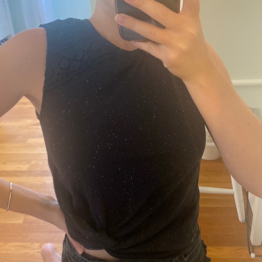 Loft speckled tank top
